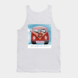 Driving Gnome for Christmas Tank Top